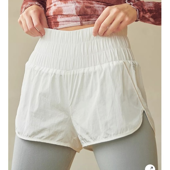 Free People Pants - Free People White The Way Home shorts